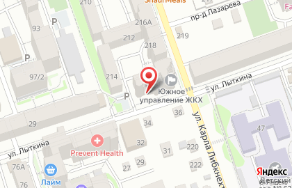 Салон красоты Kudri в Октябрьском районе на карте