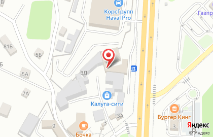 Пункт быстрого питания в Правобережном проезде на карте