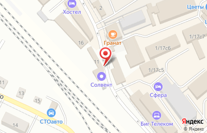 Продуктовый магазин в Москве на карте