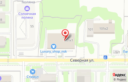 Агентство недвижимости Астория в Новосибирске на карте
