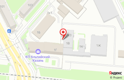 Автосалон Казанский на карте