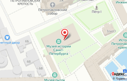 Музей восковых фигур на Горьковской на карте