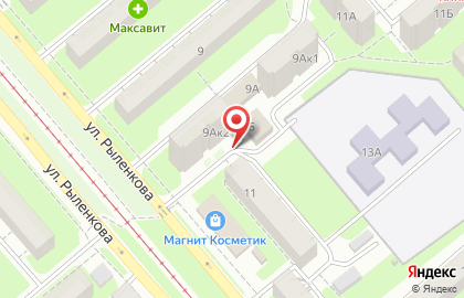 Ремонтно-монтажная компания Ремстройсервис на улице Рыленкова на карте