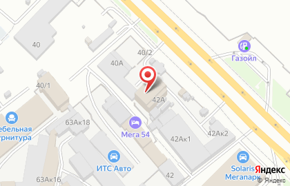 Торговая компания Сибирь Колесо на площади Карла Маркса на карте
