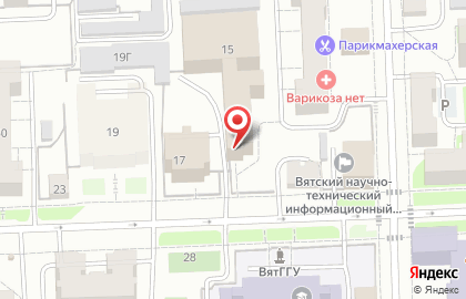 Общественная организация Кировская областная Федерация футбола на карте
