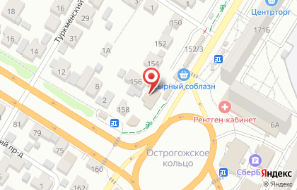 Магазин памятников в Воронеже на карте