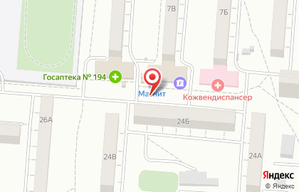 Магазин мороженого Инмарко на Волгоградской улице, 24Б на карте