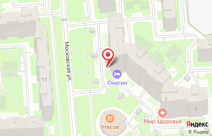 Супермаркет Пятёрочка в Колпинском районе на карте