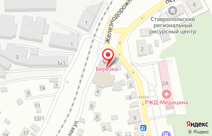 Оздоровительный центр Берёзка на карте