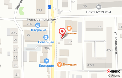 Магазин Знаменское мясо и молоко на Октябрьской улице на карте