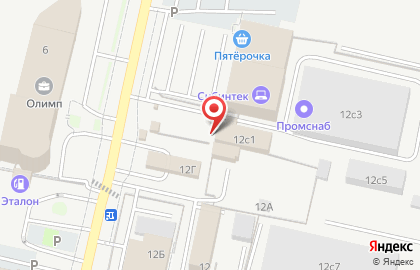 Автомагазин Автотехпомощь на 196 километре Окружной дороги на карте