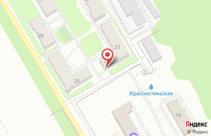 Магазин Афродита в Красноглинском районе на карте