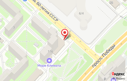 Магазин автотоваров Авто АС+ в Октябрьском округе на карте