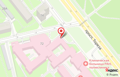 Банкомат СберБанк в Санкт-Петербурге на карте