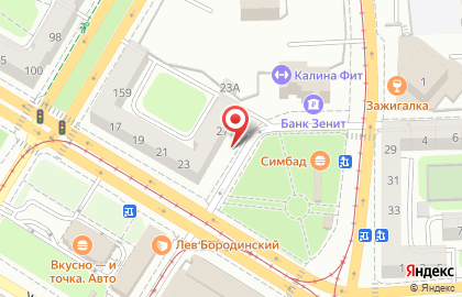 Салон красоты Мон Плезир в Московском районе на карте