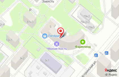 Ресторация на Молодёжной на карте