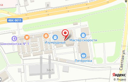Магазин Антенна.ру на Светлой улице на карте