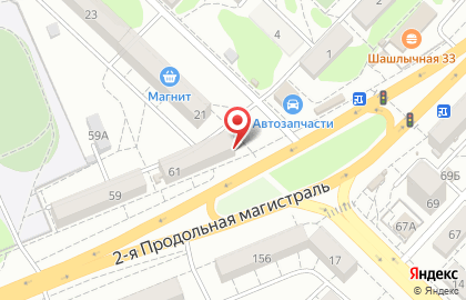 Магазин Гурман в Краснооктябрьском районе на карте