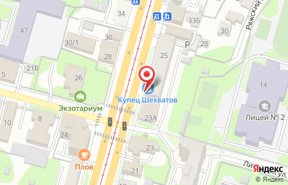 Торгово-монтажная компания Континент на Октябрьской улице на карте