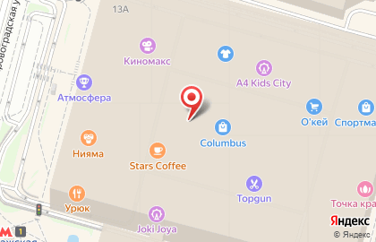 Суши-бар СушиСтор на Варшавском шоссе на карте