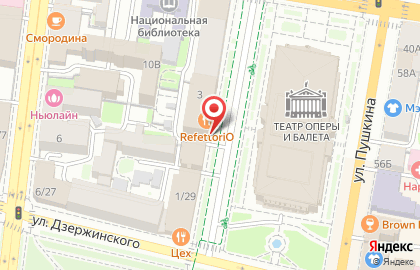 A`Rome на Театральной улице на карте