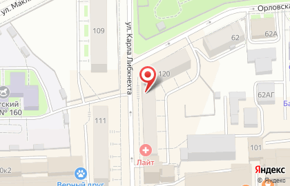 Студия Lounge Lash на карте