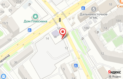 Магазин по продаже овощей и фруктов в Хабаровске на карте