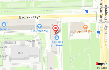 Царский Двор на карте