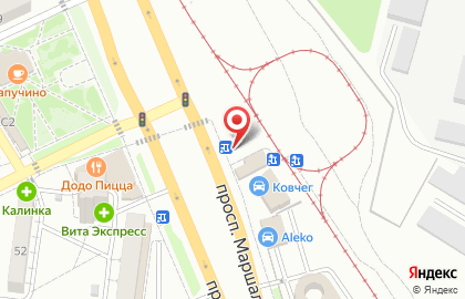 Киоск по продаже печатной продукции Все для Вас в Дзержинском районе на карте