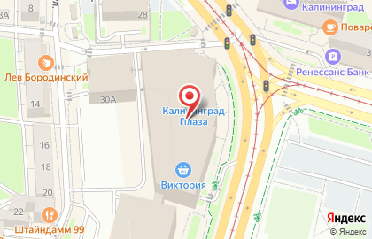 Магазин бижутерии Diva в Калининграде на карте