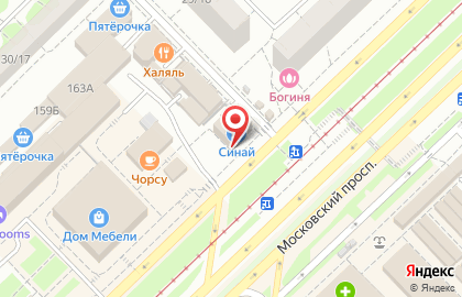 Торговый дом Синай на Московском проспекте на карте