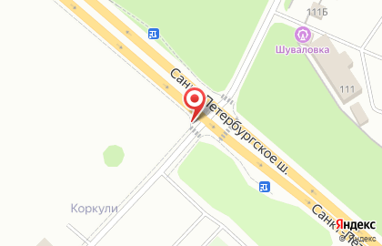 ромашка на Санкт-Петербургском шоссе на карте