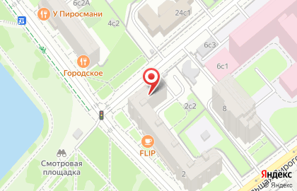 Магазин продуктов на Новодевичьем проезде, 2 на карте