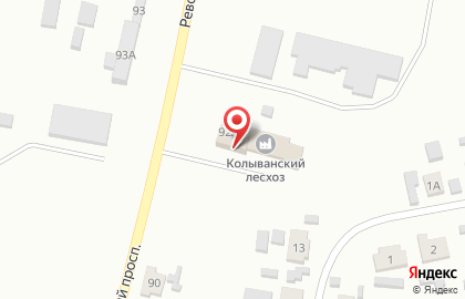 Министерство природных ресурсов и экологии Новосибирской области Отдел лесных отношений по Колыванскому лесничеству на карте