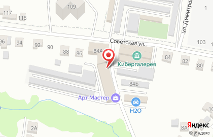 Строительная компания Новая высота на Советской улице на карте
