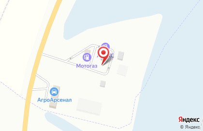 АЗС Мотогаз в Курске на карте