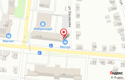 Автомагазин Мотор на улице А.Невского на карте