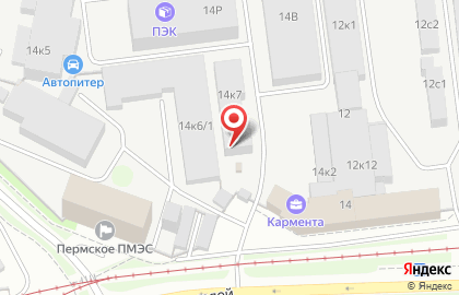 Компания Салют Урал Пермь на карте