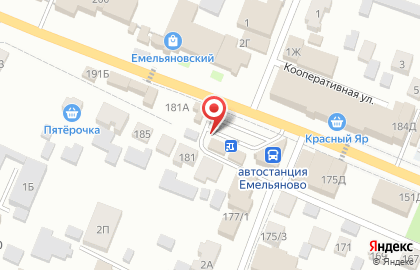 Фирменный магазин Ермолино на Московской улице на карте