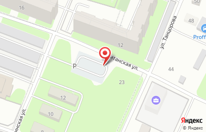 Автостоянка в Перми на карте