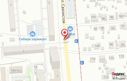 Федеральная розничная сеть магазинов быстрых покупок Попутка в Новосибирске на карте