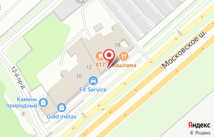 Торговая фирма Хромебель в Кировском районе на карте