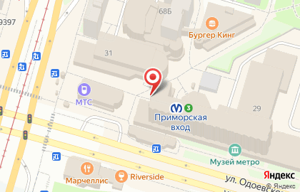 Коммерческий банк Геобанк в Василеостровском районе на карте