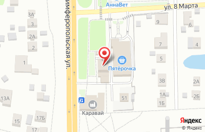 Цветочный магазин в Москве на карте