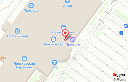 Банкомат Промсвязьбанк в Ярославле на карте