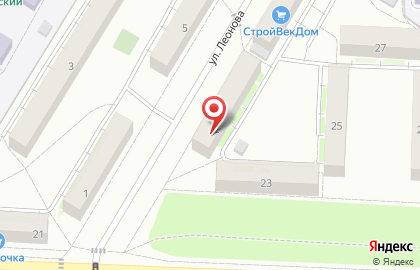Салон красоты Монако на улице Леонова на карте