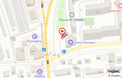 Банкомат Центр-инвест на улице Северный массив в Батайске на карте