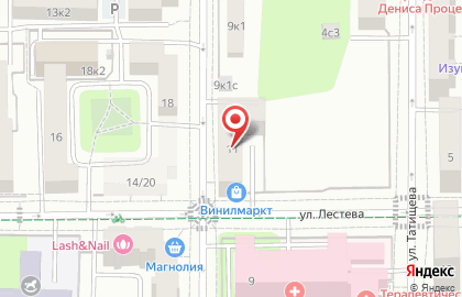Лизинговая компания АСПЕКТ-Лизинг в Даниловском районе на карте