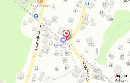 Гостиничный комплекс Просперус на карте