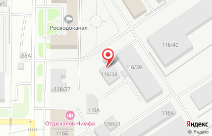 Фабрика стирки ковров Авелим в Октябрьском районе на карте
